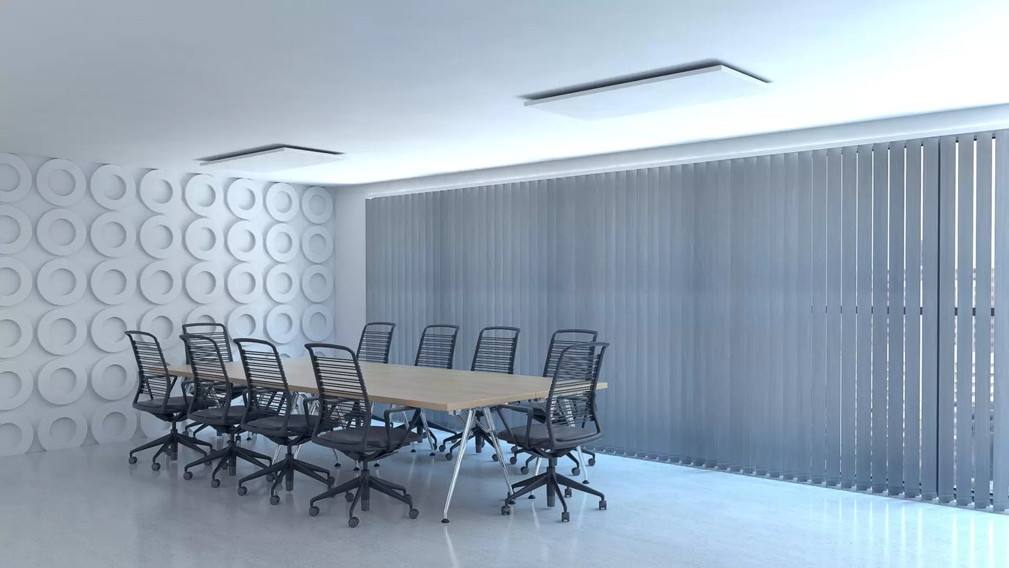 Ecosun Infrarotheizung Montagebeispiel Decke